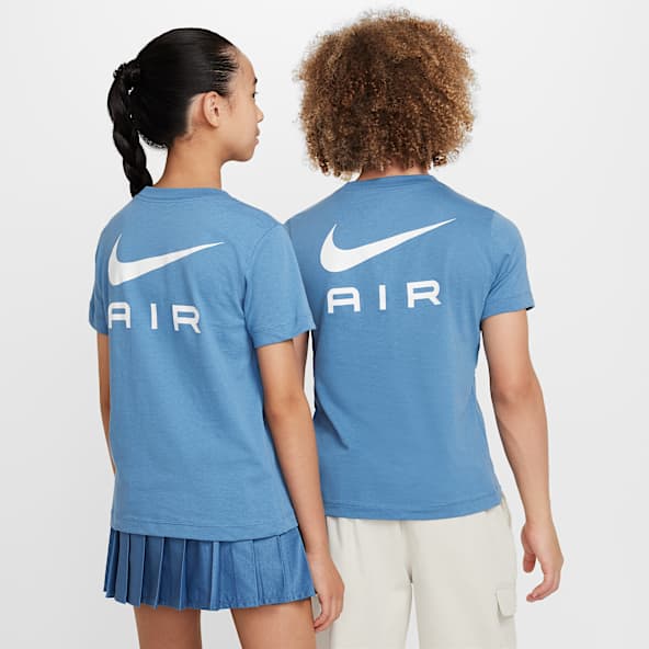 Kids Blue Tops T Shirts. Nike